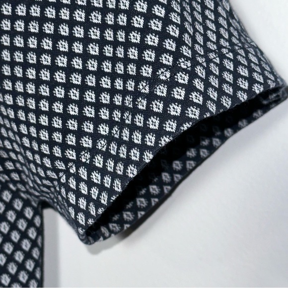 💙UNTUCKIT Men's Polo Golf Shirt - Geometric Design - Large (Slimmer Fit) NWOT - Picture 9 of 16